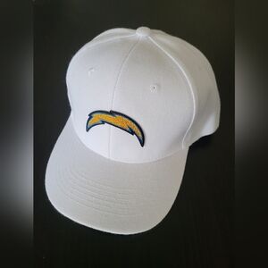 Los Angeles Chargers White Football Hat